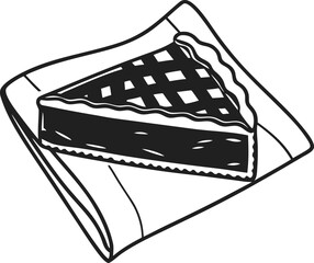 A delicious slice of pizza wrapped in paper packaging for takeout or delivery isolated on transparent background