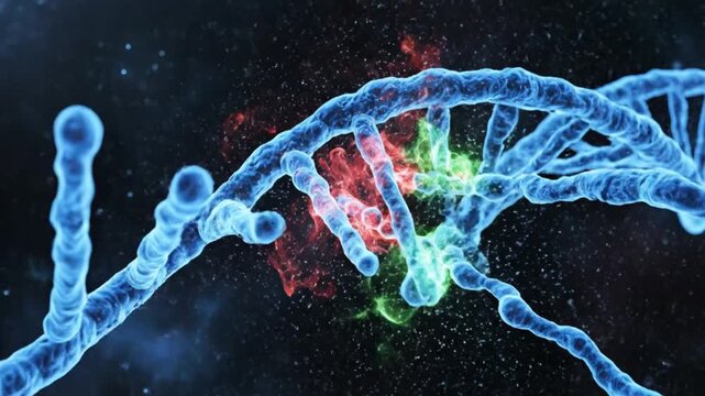 DNA Damage and Repair - A Molecular Visualization of Genetic Integrity.