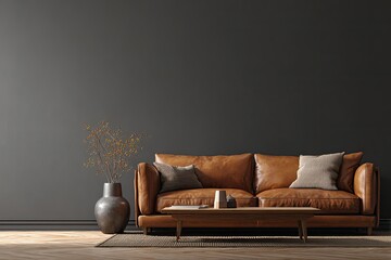 Modern minimalist living room interior (6)