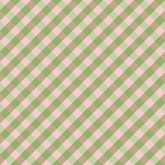 	
green gingham fabric	