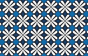 Fototapeta premium seamless vintage pattern. Floral geometric ornament. Endless texture for wallpaper, surface textures, pattern fills, web page background