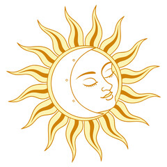 sun cartoon character