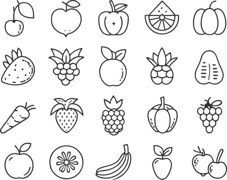 uit icons collection black and white