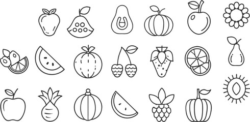 uit icons collection black and white