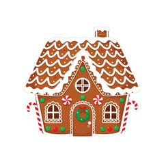 christmas gingerbread house