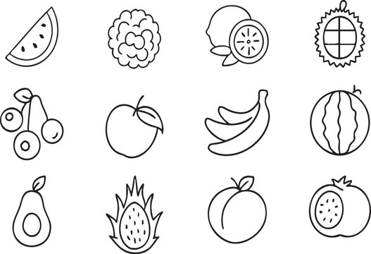 uit icons collection black and white