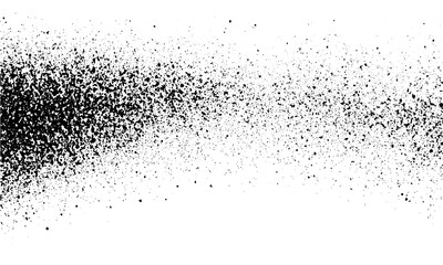 Abstract grainy dust texture for grunge design background. Black and white urban grunge texture for vintage design