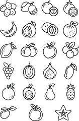 uit icons collection black and white