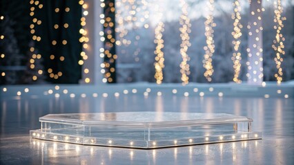 Obraz premium Elegant display pedestal, perfect for product showcase