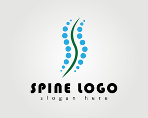 spine logo vector illustration simple for business company