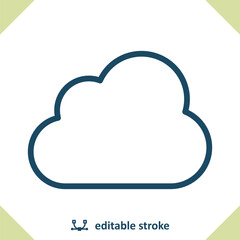 Cloud Icon - Weather, Cloudy