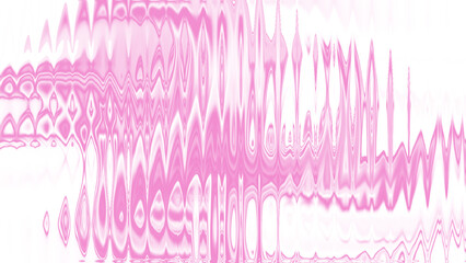 Abstract pink and white background with wavy lines and patterns creating a dreamy, ethereal effect isolated on white background