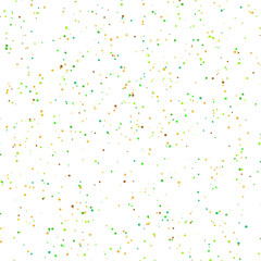 Abstract Confetti Background with Green and Gold Geometric Shapes for Celebration and Festive Design Projects Ideal for Spring and Summer