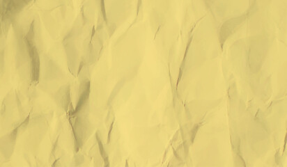 Yellow Crumpled Paper