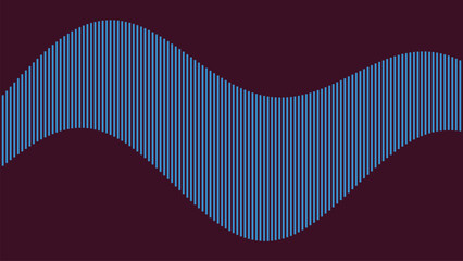 Naklejka premium Abstract Wave Pattern with Vertical Lines Creating a Dynamic Flow for Graphic Design Projects and Modern Presentations