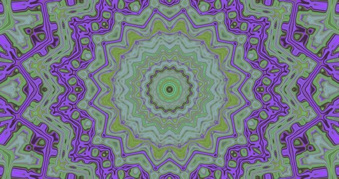 Colorful tunnel video loop with seamless transition and dynamic patterns for visual entertainment