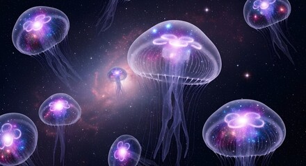 The bright blue plasma ball glows with electric energy in abstract space