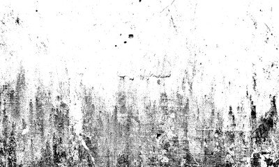 Distressed wall texture background overlay featuring heavy grunge, dust, scratches, and worn surface patterns