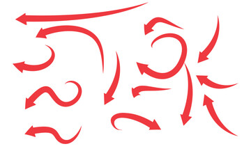 set of arrow vectors