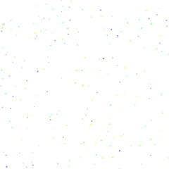 Pastel confetti on white background festive celebration backdrop spring and summer event with colorful sprinkles decorative elements