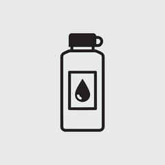 vector illustration of a bottle