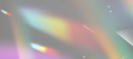 PNG Crystal Prism Light Effect Sparkle Glare Reflection Overlay. Glass Banner Optical Rainbow Lights, Chromatic Streak Rainbow Effect, Falling Confetti
