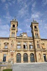 Town Hall of Donostia San Sebastian in Spain