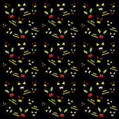 Obraz premium Halloween pattern abstract background 