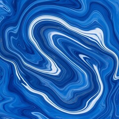 Obraz premium Abstract Blue Background Fluid Waves of Color for Modern Design - blue-bgV1 (13)