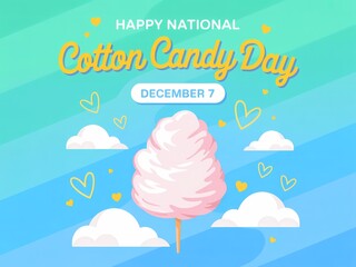Celebrate national cotton candy day with a sweet treat on december 7th