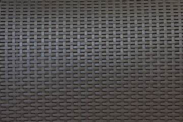 Dark Brown Woven Rattan Texture Background