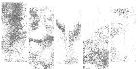 Abstract grunge frame texture set black and white distressed border design .old rough vintage grungy background dirty cracked worn paper edge template .frame texture collection for graphic design .