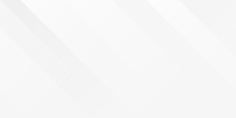 White abstract background with line pattern, banner design. Vector 16:9