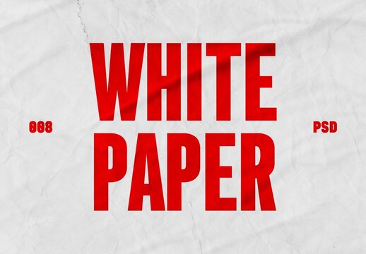 The White Papers Texures Collection