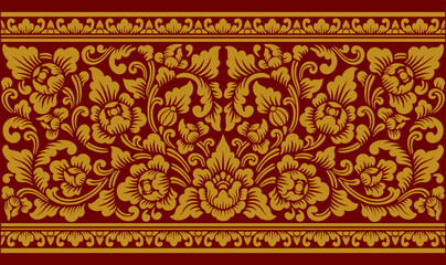 Balinese ornament line art vector premium 8 © KOMO studio