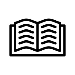 Open Book From Artificial Intelligence Icon Set