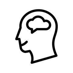 Thinking From Artificial Intelligence Icon Set