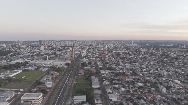 aerial view of chapeco