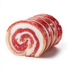 Delicious pancetta roll, a culinary delight for food lovers