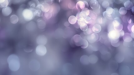 This image features a beautiful abstract background displaying a bokeh effect with soft purple and white tones, creating a dreamy atmosphere.