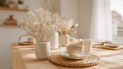 シンプルでモダンウッドな雰囲気の部屋