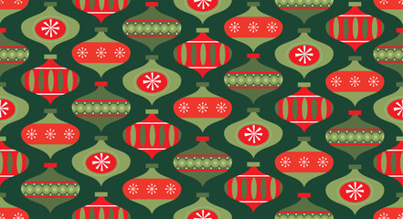 christmas decoration seamless pattern design