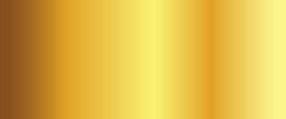 Vector gold foil texture background. Abstract gradient bright and shiny light reflection rough texture surface. Vector illustration for background, backdrop, web, wallpaper, print and design artwork.