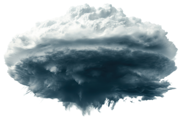 Supercell storm showcases powerful formation with dramatic clouds and strong updrafts, occurring in open skies during late afternoon hours
