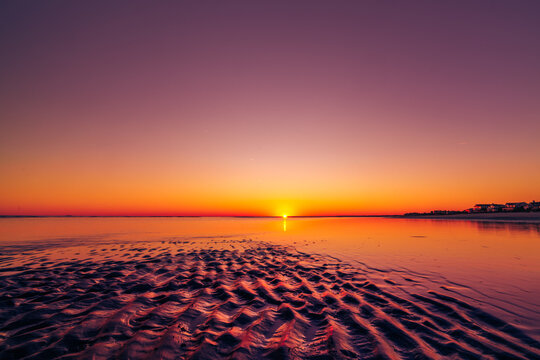 Low tide North Beach Sunrise