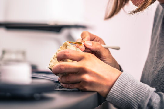 Herstellung von Zahnersatz