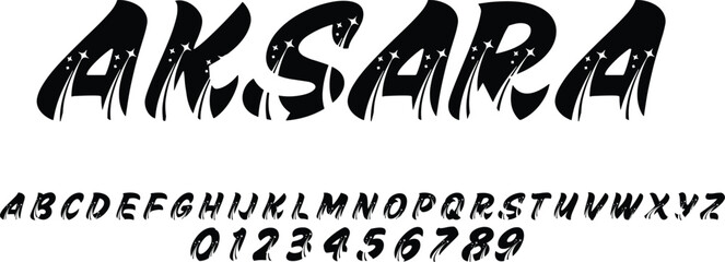 FONT AKSARA FOR YOUR DESIGN