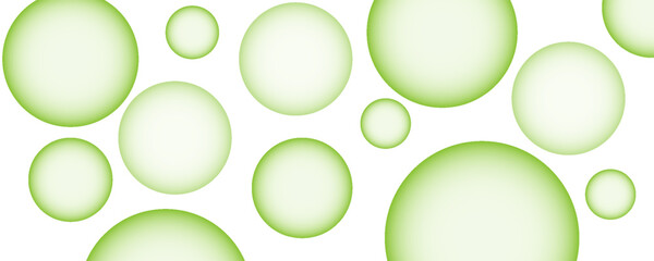 This is bubble green background and vector picture