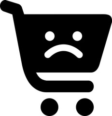 Shopping cart solid icon set, retail groceries tools shopping carts vector illustration, black silhouette style, transparent background, retail and hardware store icons collection.shopping trolley  © Vector Store