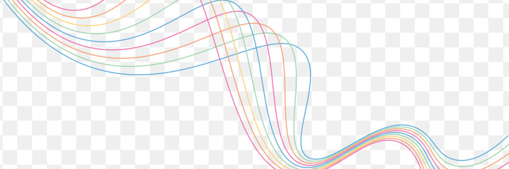 Creative abstract curved line texture background